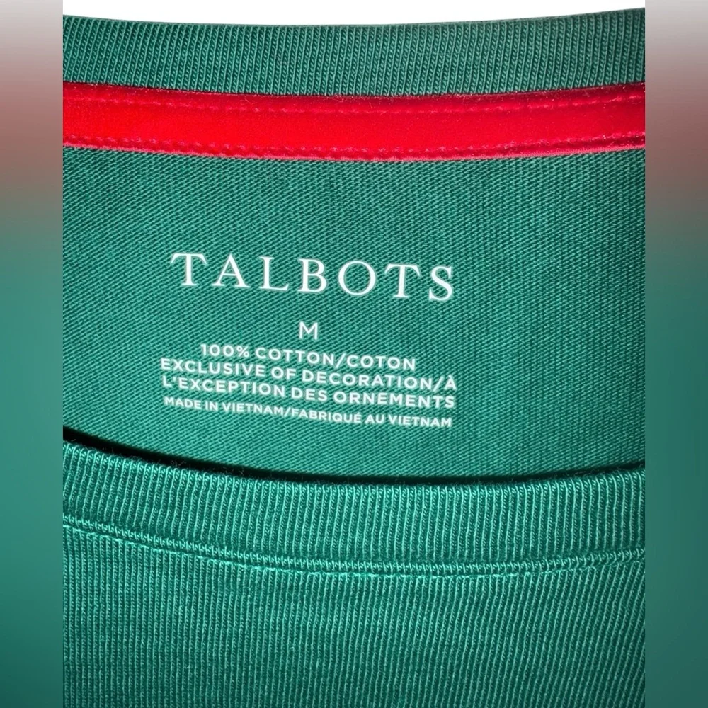 New Talbots Golden Retriever Christmas Shirt - Picture 4 of 5
